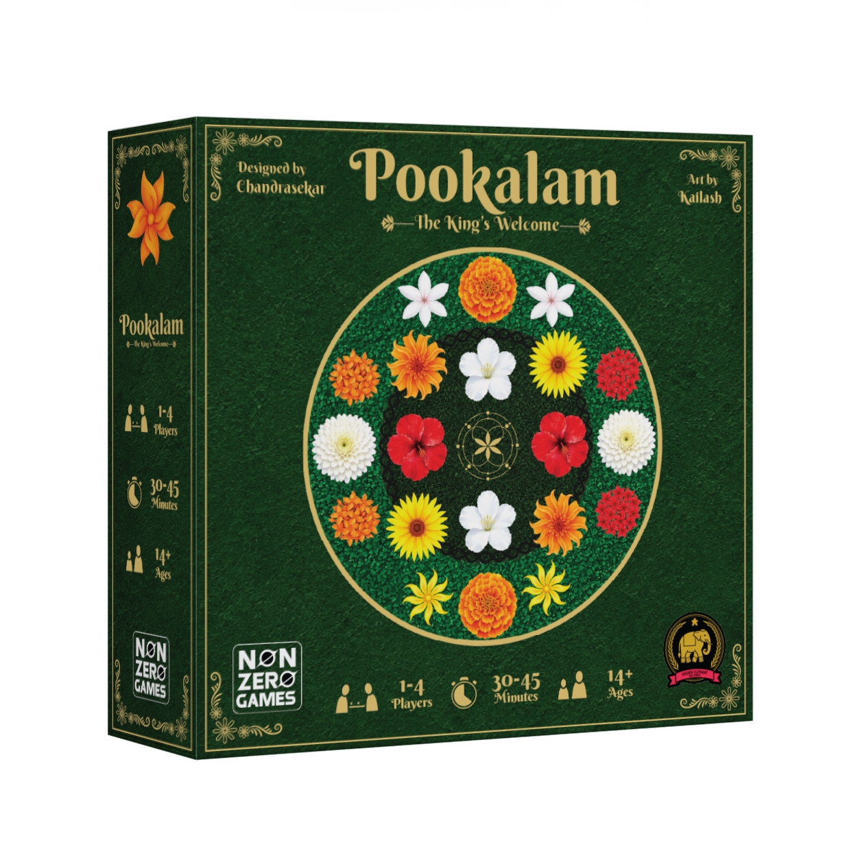 Pookalam game box: The King's Welcome